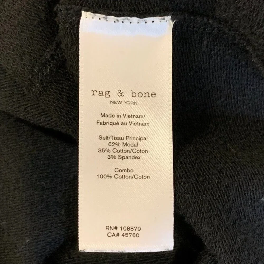 Rag & Bone Women's V Neck Long Sleeve Stretch‎ Tight Knit Sweater Size XXS